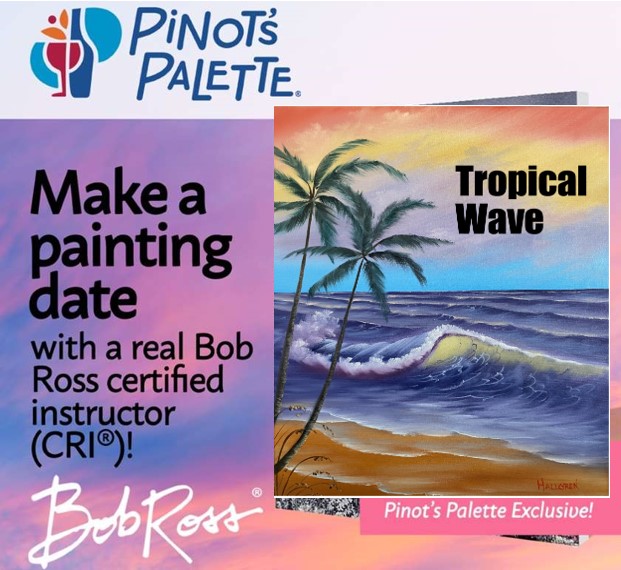 The Bob Ross Wet-on-Wet Technique® -- it’s real oil painting folks!